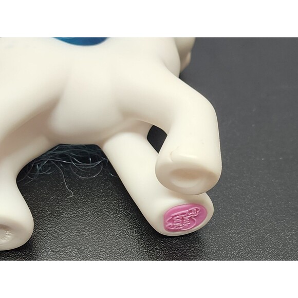 My Little Pony Crystal Princess G3 Precious Gem Long Fancy Hair 2005 White Jewel - Picture 4 of 6